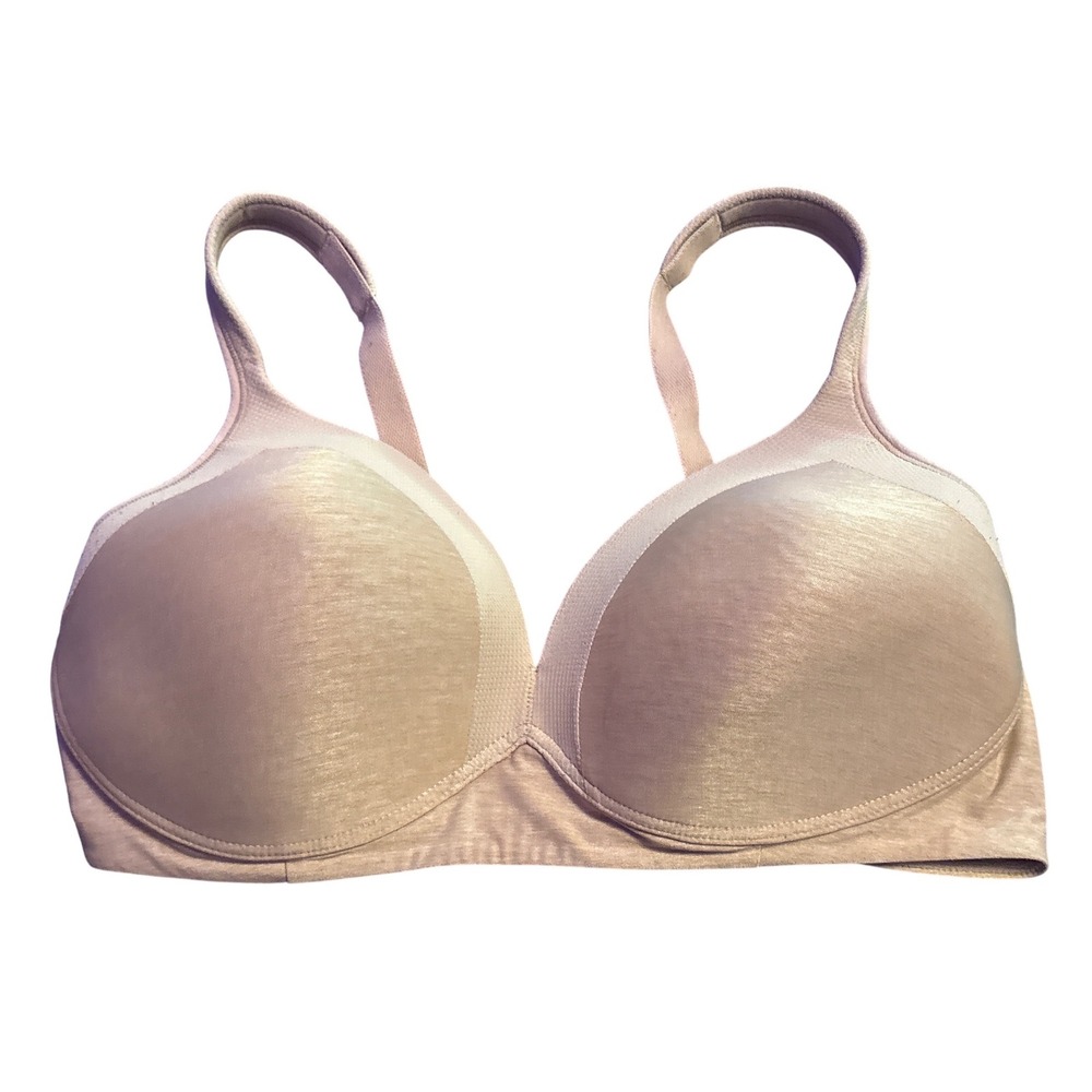 Olga Play It Cool Wire-Free Full Figure Contour T-Shirt Bra GM2281A 38DD